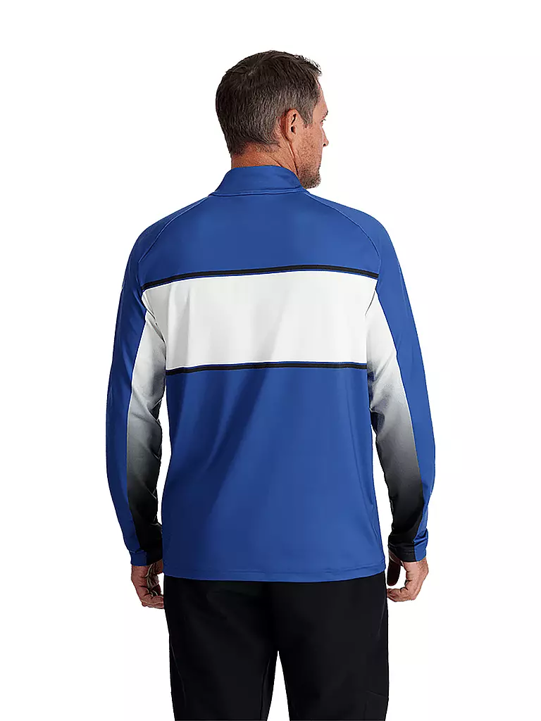 SPYDER | Herren Unterzieh Zipshirt Paramount | Bleu
