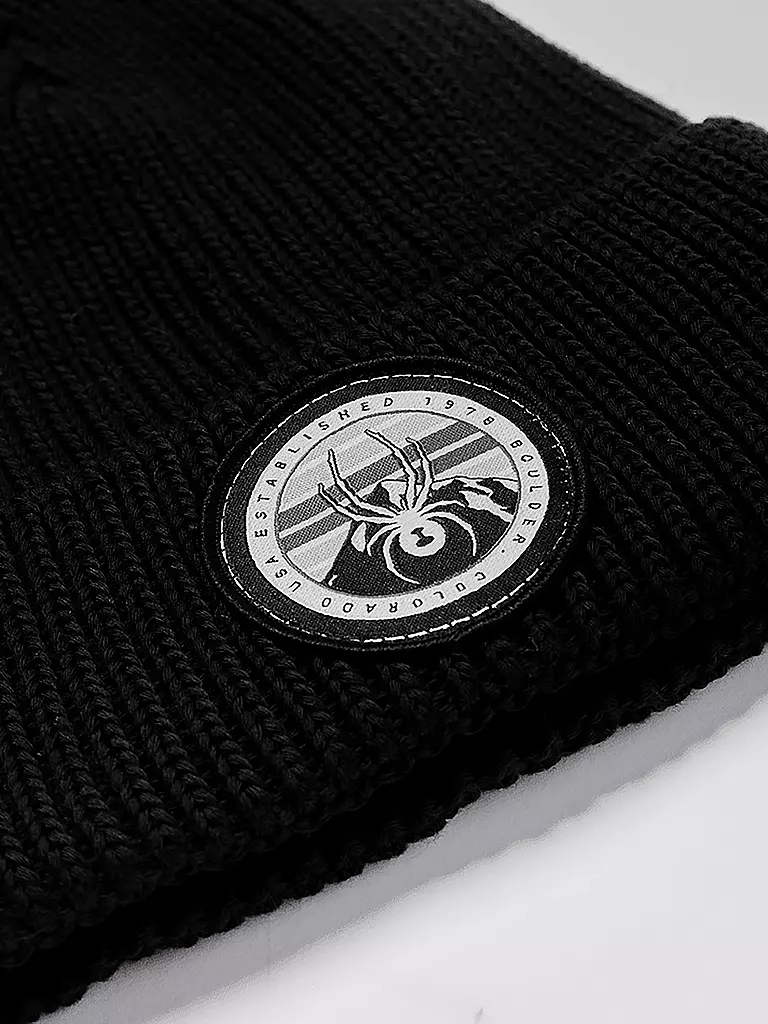 SPYDER | Kinder Mütze Youth Link | Noir