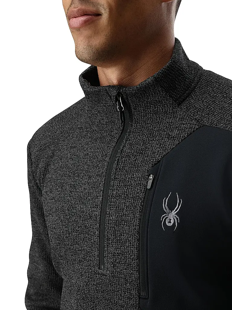 SPYDER | Pull homme 1/2 zip BANDIT | Gris