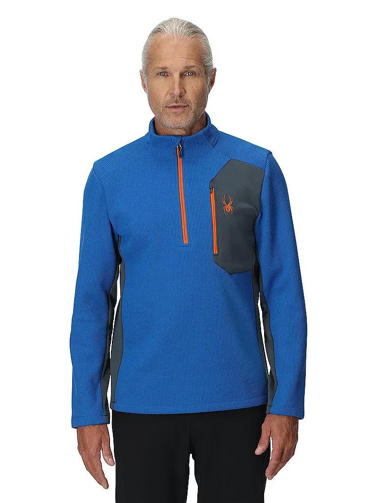 SPYDER | Pull pour homme avec 1/2 zip BANDIT | Bleu
