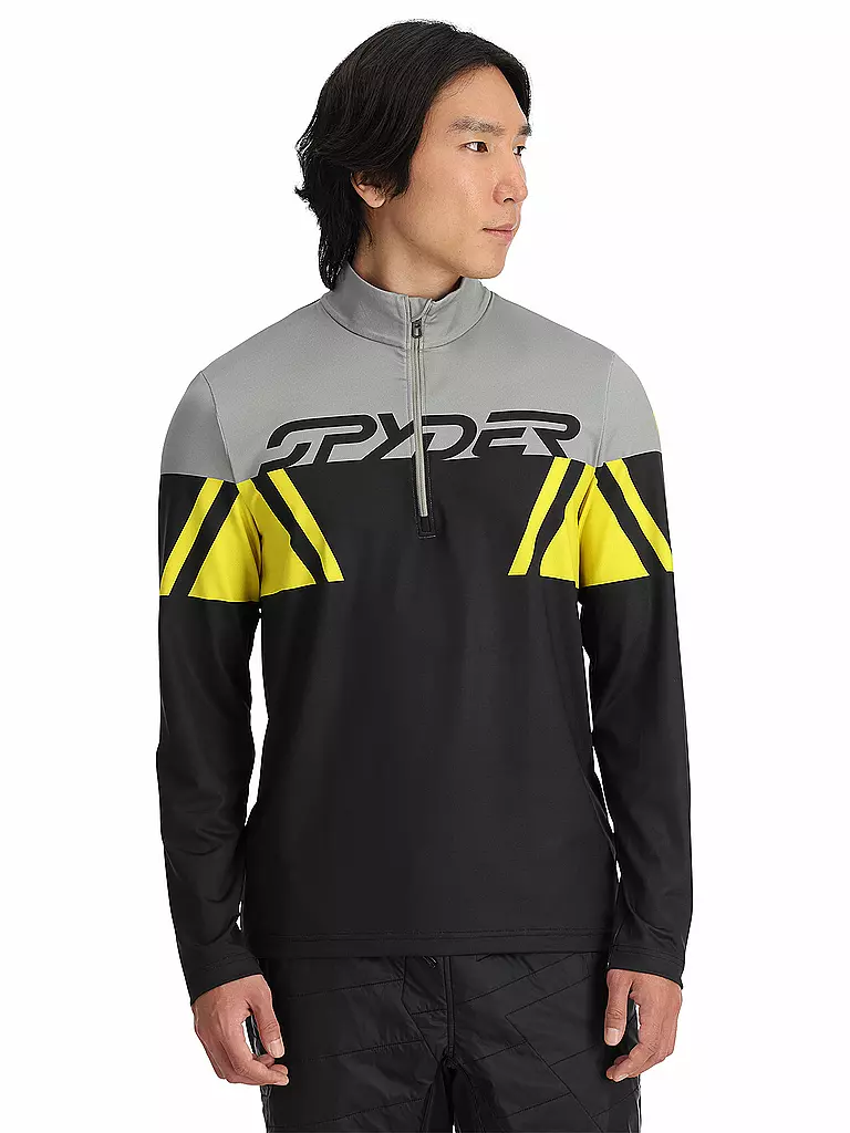 SPYDER | Sous-pull zippé homme Podium | Jaune