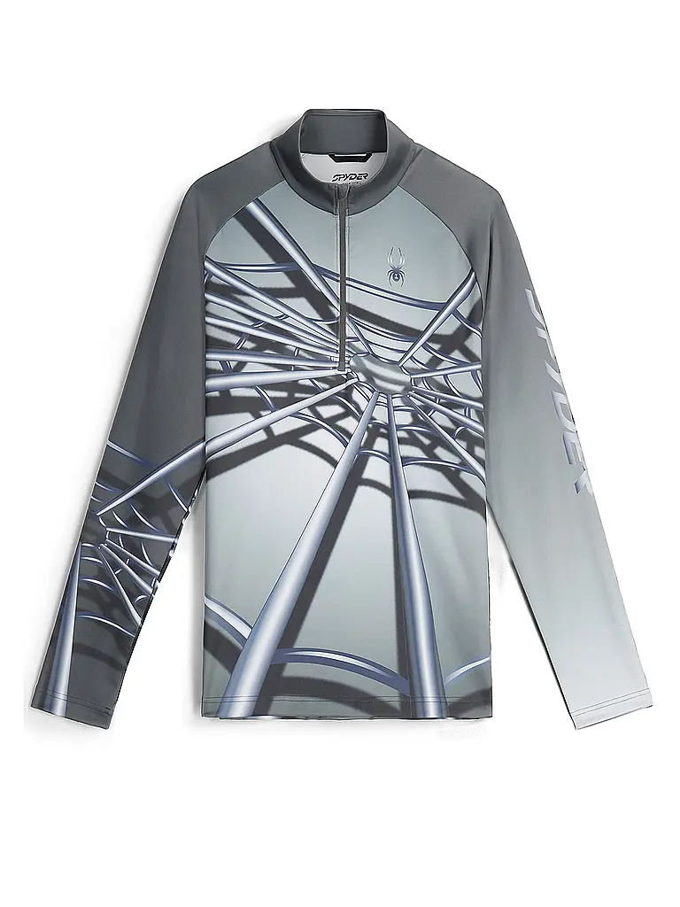 SPYDER | Sous-pull zippé Legacy pour homme | Gris