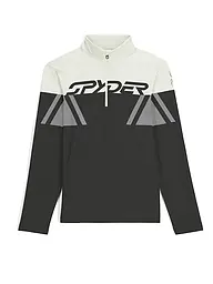 SPYDER | Sous-pull zippé Paramount pour homme | Noir