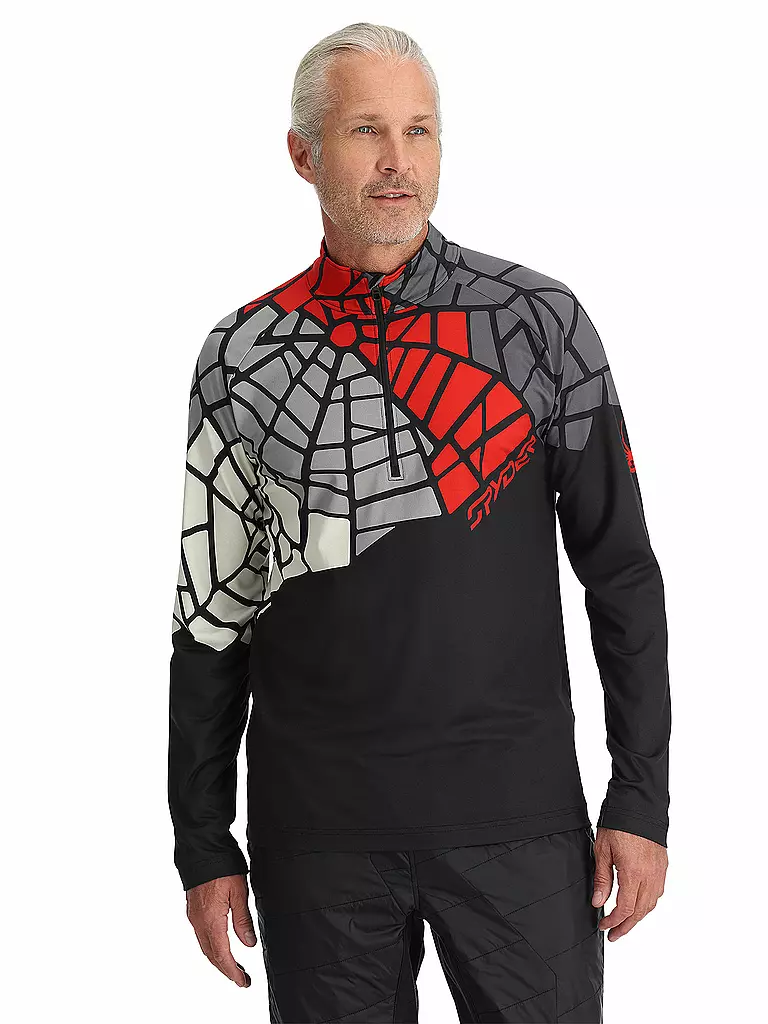 SPYDER | Sous-vêtement zippé Legacy pour homme | Noir