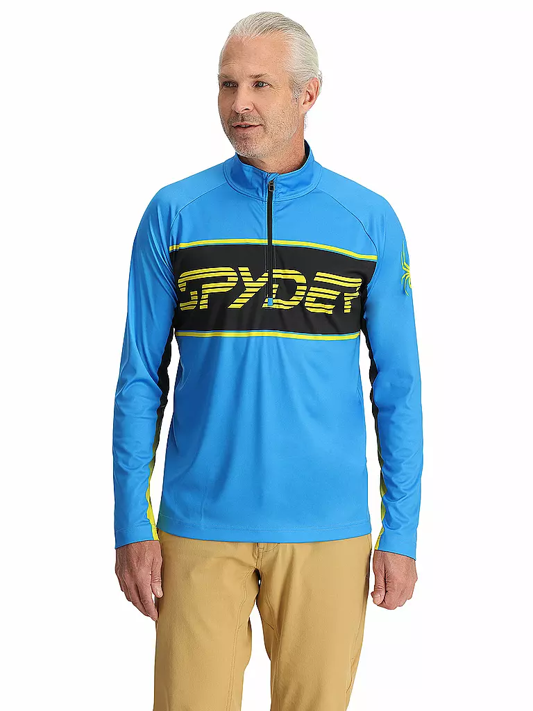 SPYDER | Sous-vêtement zippé pour homme Paramount | Bleu