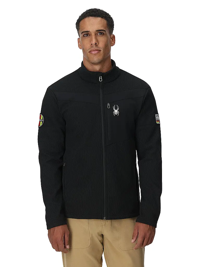 SPYDER | Veste polaire homme Wengen Bandit | Noir