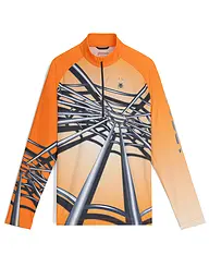 SPYDER | Sous-pull zippé Legacy pour homme | Orange