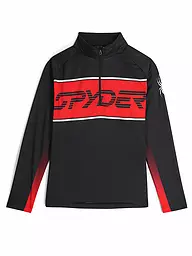 SPYDER | Zipshirt de sous-vêtement Paramount pour homme | Rouge