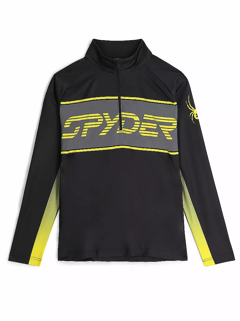 SPYDER | Zipshirt de sous-vêtement pour homme Paramount | Jaune