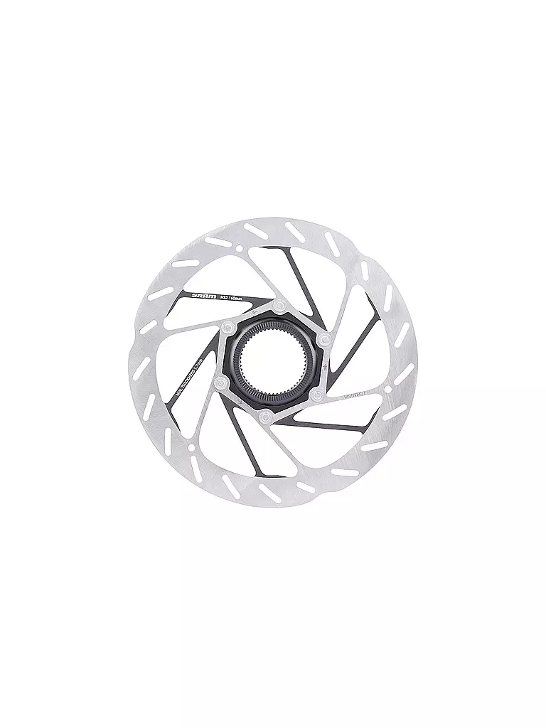 SRAM | Disque de frein Rotor HS2 CL Rounded | Argent