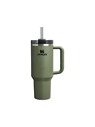 STANLEY | Gourde The Quencher H2.0 Flowstate Tumbler 40 isolée 1,2L | Vert foncé