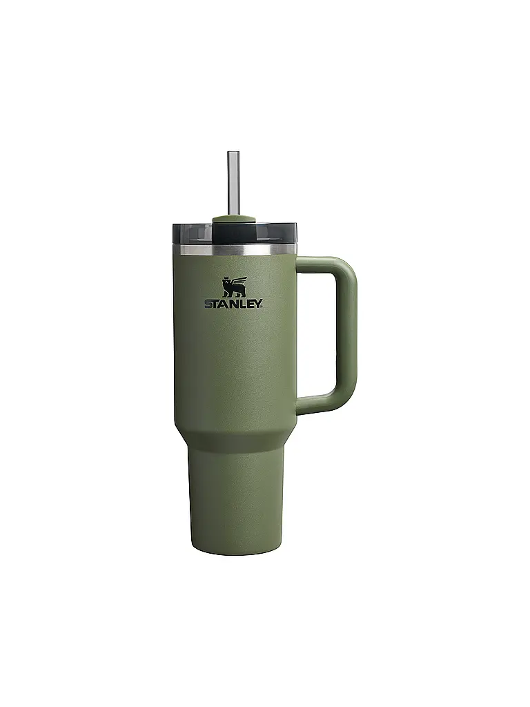 STANLEY | Gourde The Quencher H2.0 Flowstate Tumbler 40 isolée 1,2L | Vert foncé