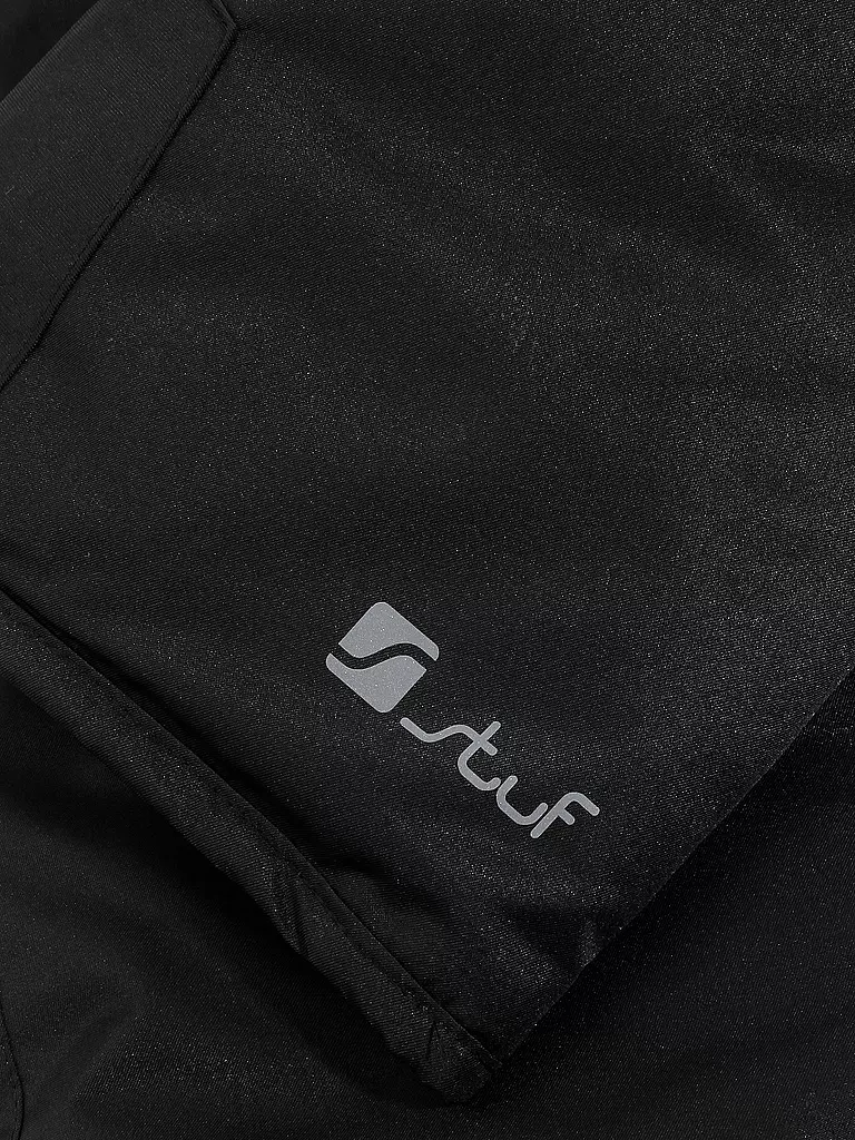 STUF | Kleinkinder Fleece-Latzhose Bobby | Noir