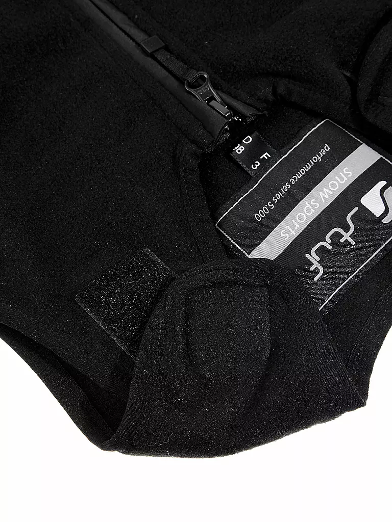 STUF | Kleinkinder Fleece-Latzhose Bobby | Noir