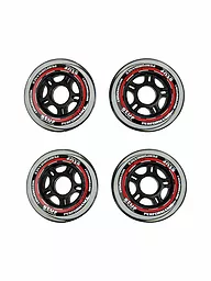 STUF | Roues de roller en ligne, 4 pièces | Noir