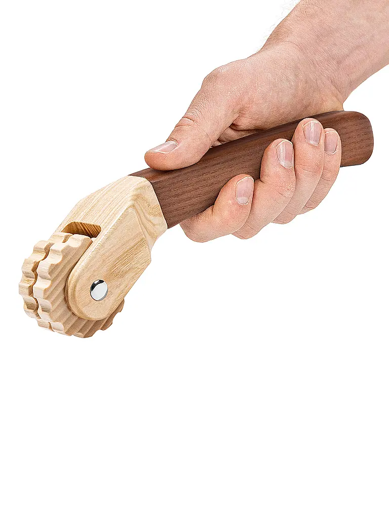 STYLEHOLZ | Rouleau de massage pour le cou et les épaules | Marron clair