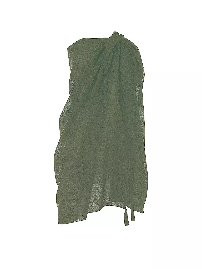 SUNFLAIR | Pareo pour femmes | Vert foncé