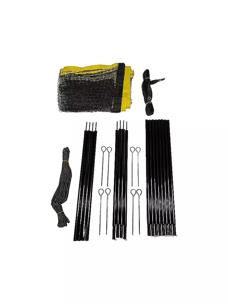 SUNFLEX | X-NET Vierkant Volleyballnetz | Jaune