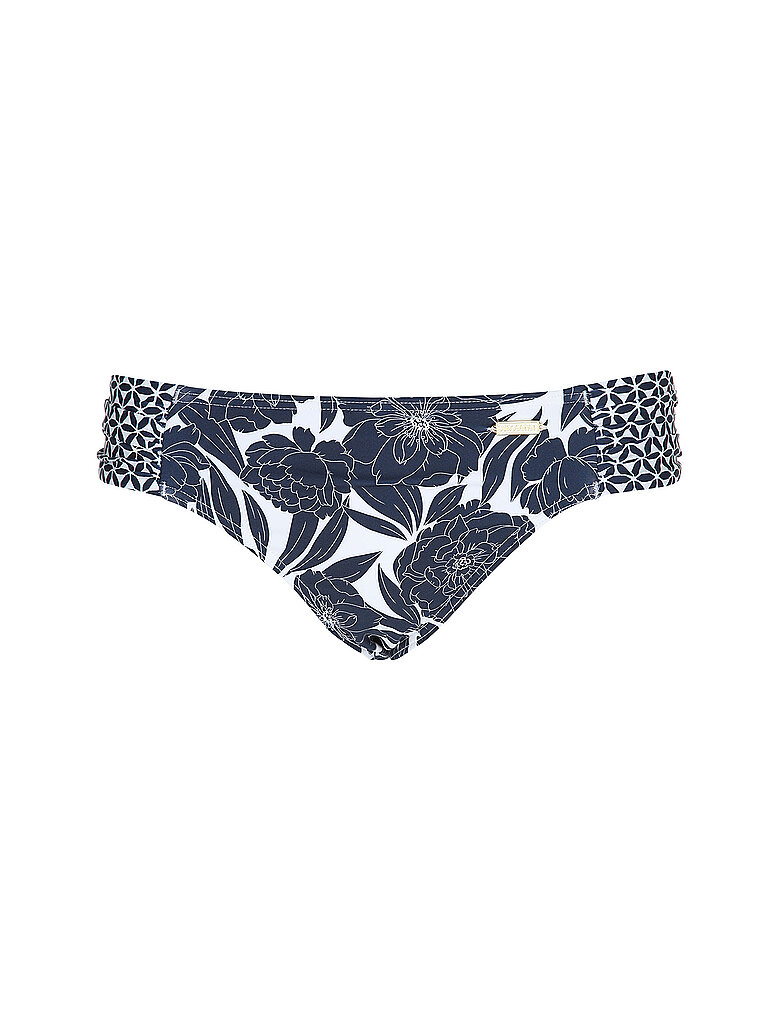 Bas de bikini froncés bleu marine 44