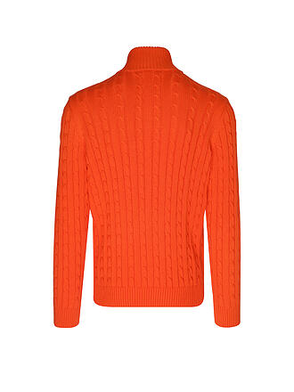 SUPERDRY | Pull homme Preppy Cotton Cable 1/2 Zip