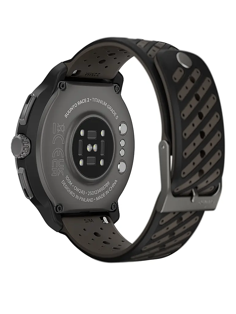 SUUNTO | Montre GPS multisports Race 2 Titanium Black |