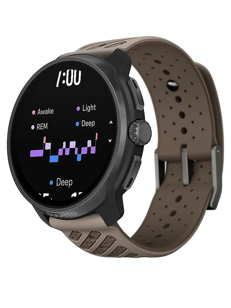 SUUNTO | Montre GPS multisports Race 2 Titanium Trail | Gris