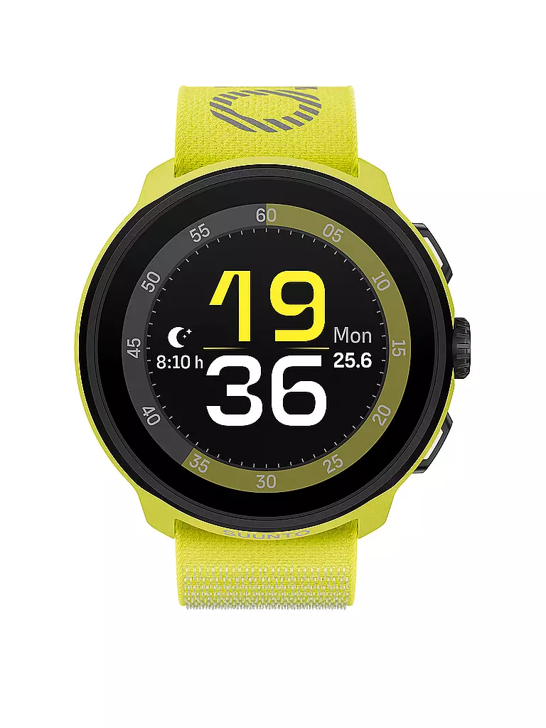 SUUNTO | Montre multisports GPS Suunto Run Lime | Jaune