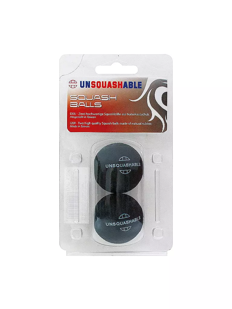 TALBOT TORRO | Balles de squash, blister de 2, bleu / rapide |