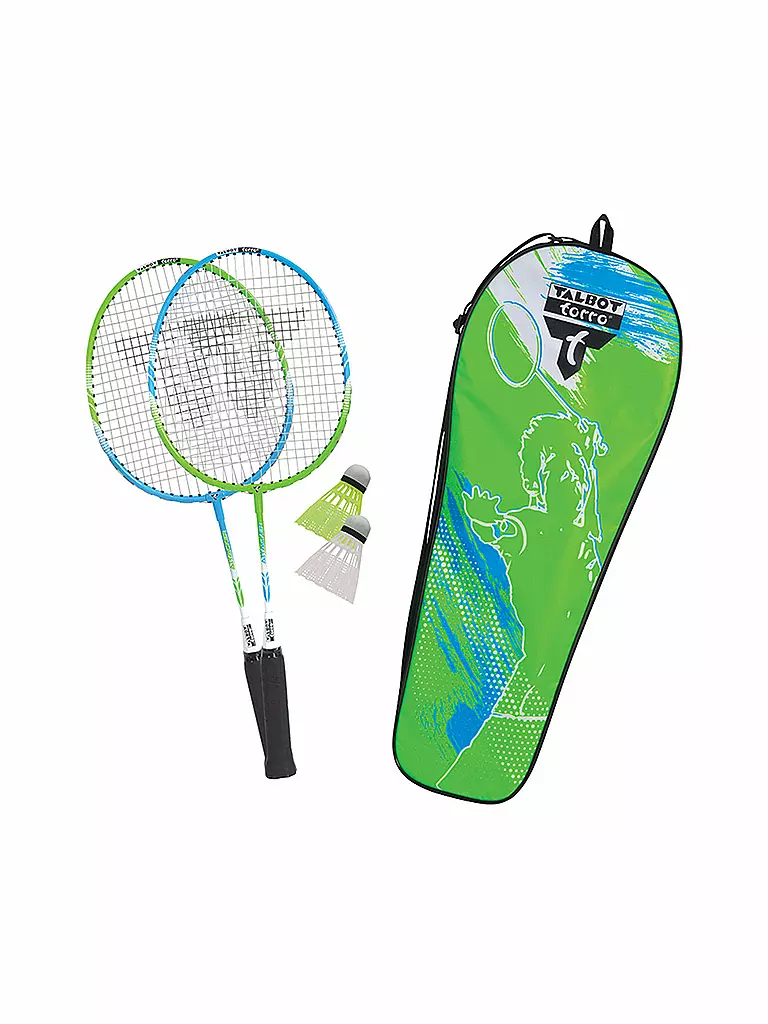 TALBOT TORRO | Set de badminton 2-Attacker Junior | Bleu