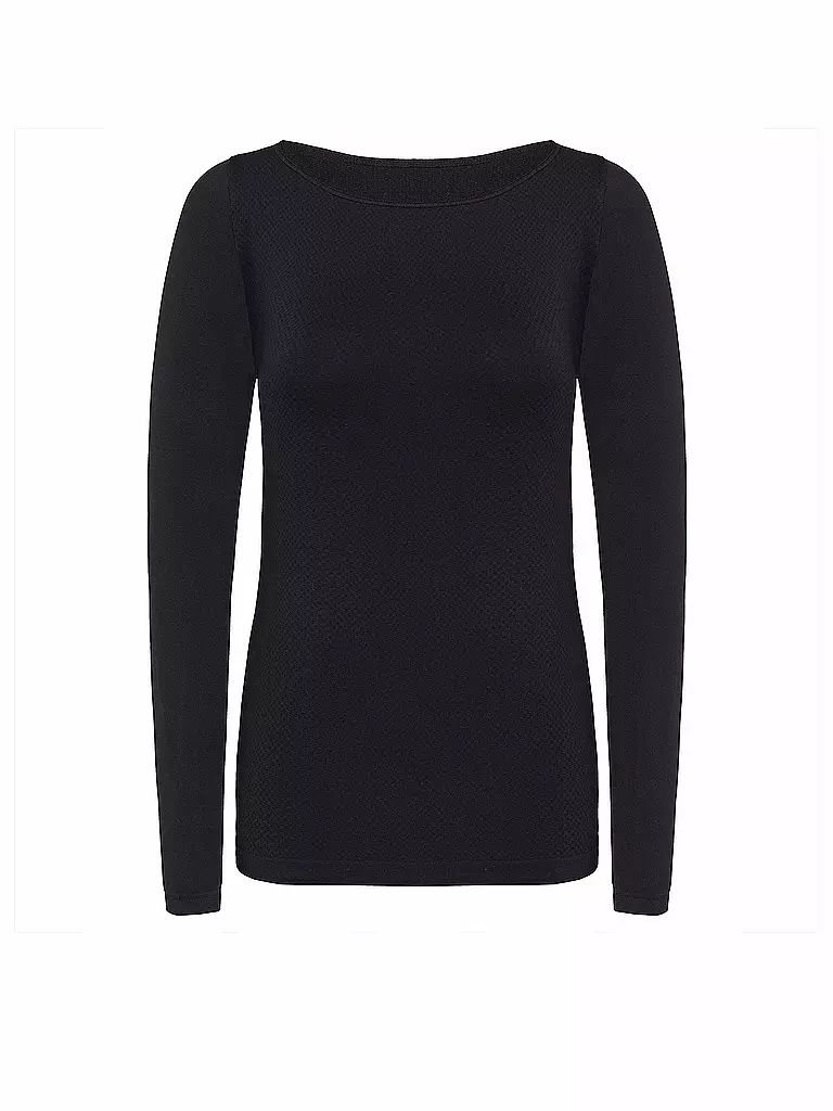 TAO | Damen Laufunterziehshirt Long Dry | Noir