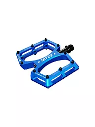TATZE | Pédales plates Contact CNC Junior | Bleu