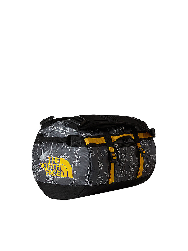 THE NORTH FACE Sac  Base Camp Duffel XS 31L gris fonc&eacute; jaune