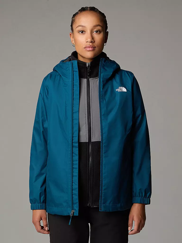 THE NORTH FACE | Damen Tourenjacke Quest Hoodie | Pétrole