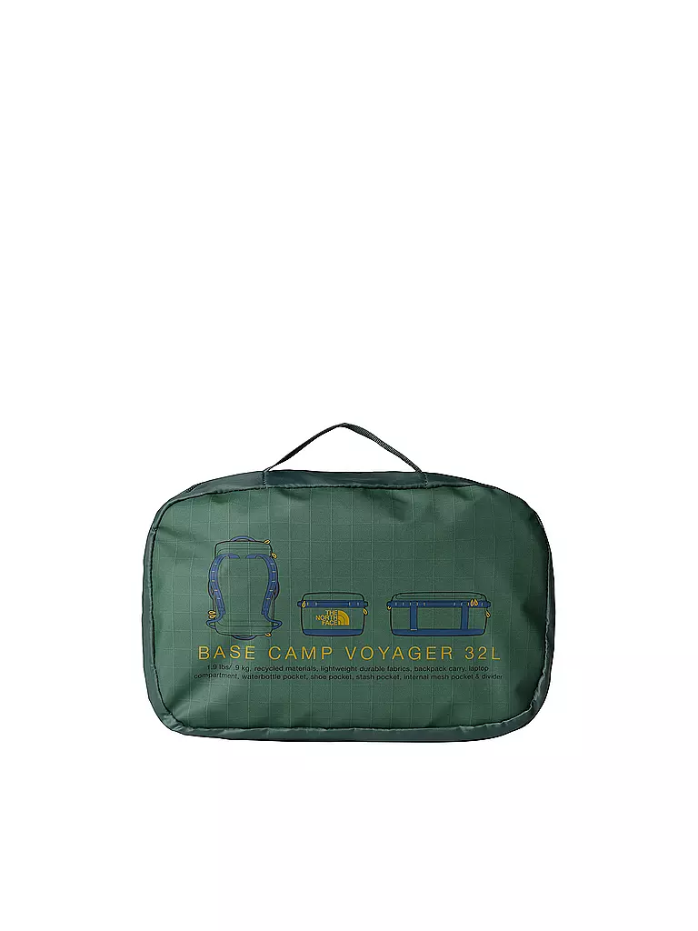 THE NORTH FACE | Sac de voyage Base Camp Voyager Duffel 32L | Vert foncé