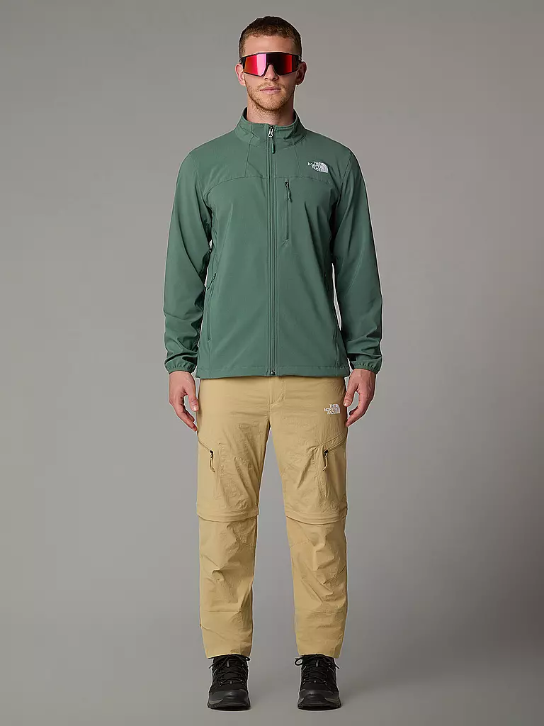 THE NORTH FACE | Veste softshell Nimble pour homme | Vert foncé