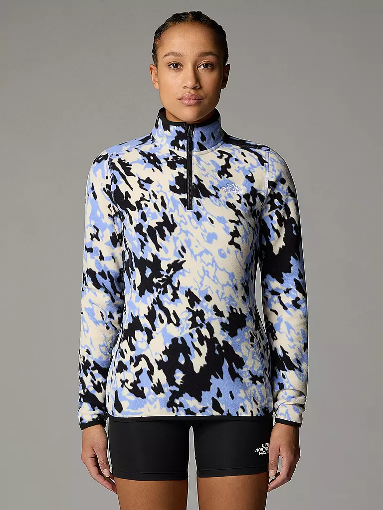 THE NORTH FACE | Zipshirt Femme en Polaire Glacier Imprimé |