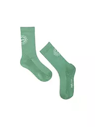 THE SPIRIT OF OM | Chaussettes Padu pour femmes | Vert clair
