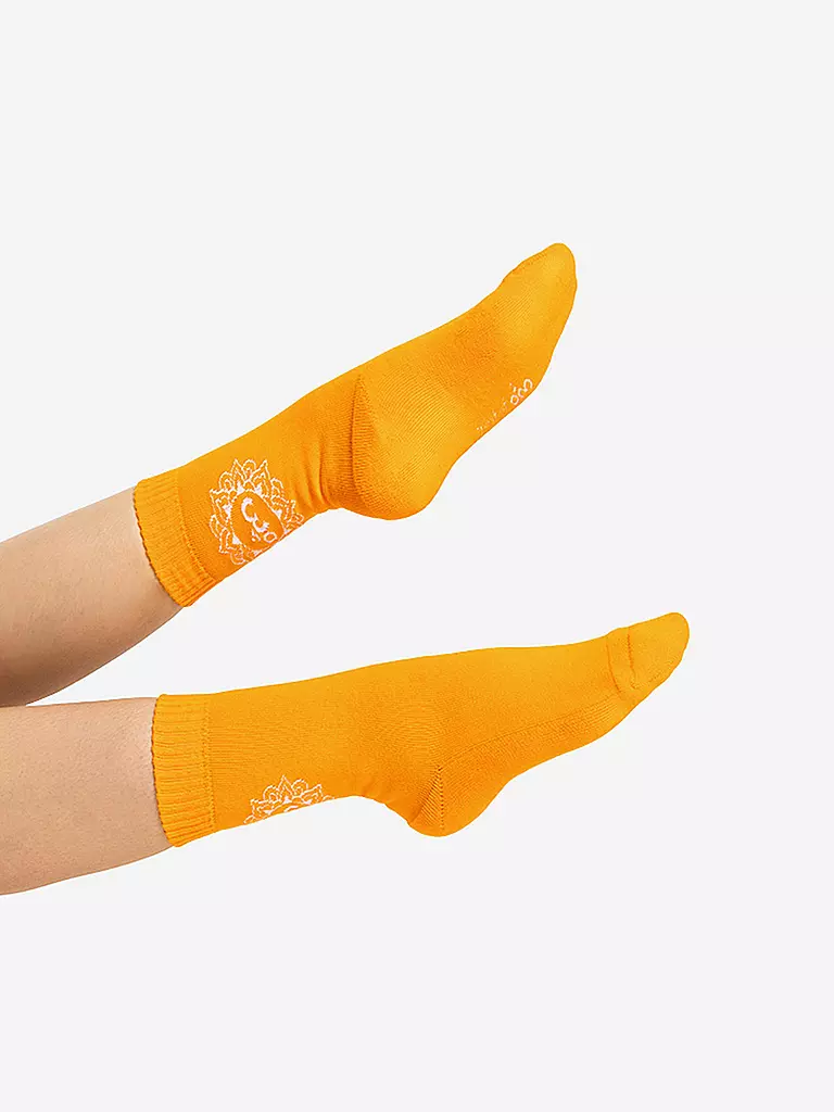 THE SPIRIT OF OM | Chaussettes Padu pour femmes | Orange