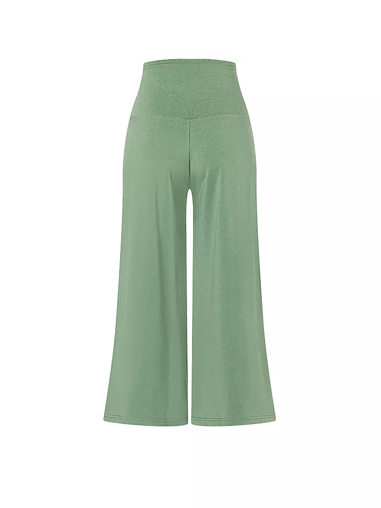 THE SPIRIT OF OM | Damen Yoga Hose Culotte Devi | Vert