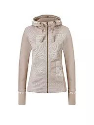 THE SPIRIT OF OM | Damen Yoga Sweatjacke | Camel