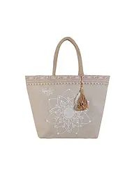 THE SPIRIT OF OM | Lady-Shopper - turquoise | Beige
