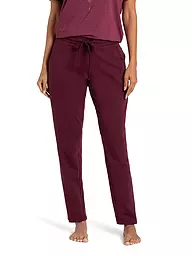 THE SPIRIT OF OM | Pantalon de yoga Joy pour femmes | Rouge foncé
