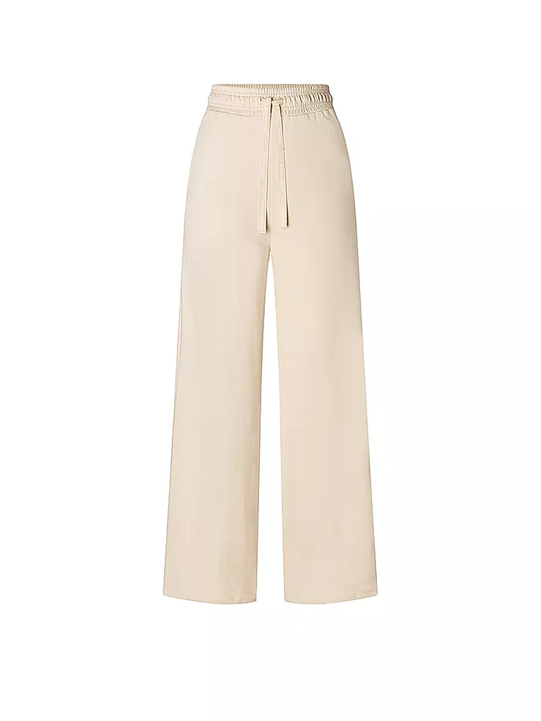 THE SPIRIT OF OM | Pantalon de yoga Ojas pour femmes | Crème