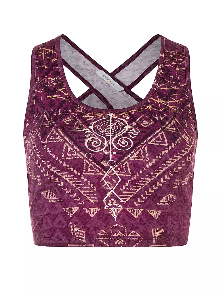 THE SPIRIT OF OM | Soutien-gorge de sport Buddhi pour femmes | Baie