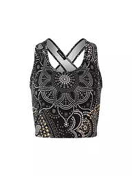 THE SPIRIT OF OM | Soutien-gorge de yoga Maui pour femmes sans rembourrage | Noir