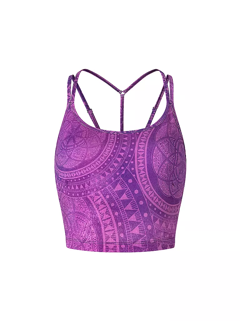 THE SPIRIT OF OM | Soutien-gorge de yoga pour femmes Mabu Bhati Spirit | Lilas