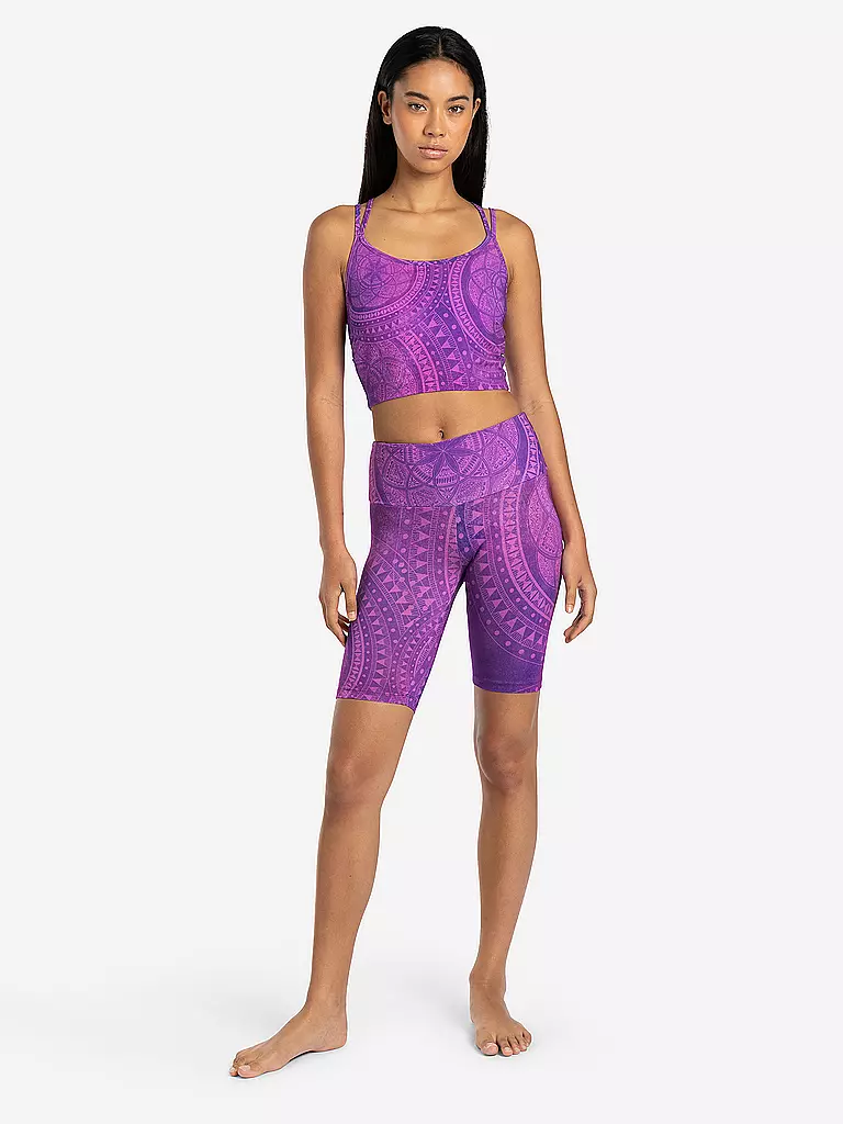 THE SPIRIT OF OM | Soutien-gorge de yoga pour femmes Mabu Bhati Spirit | Lilas