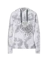 THE SPIRIT OF OM | Sweat à capuche de yoga Bouddha pour femmes | Blanc