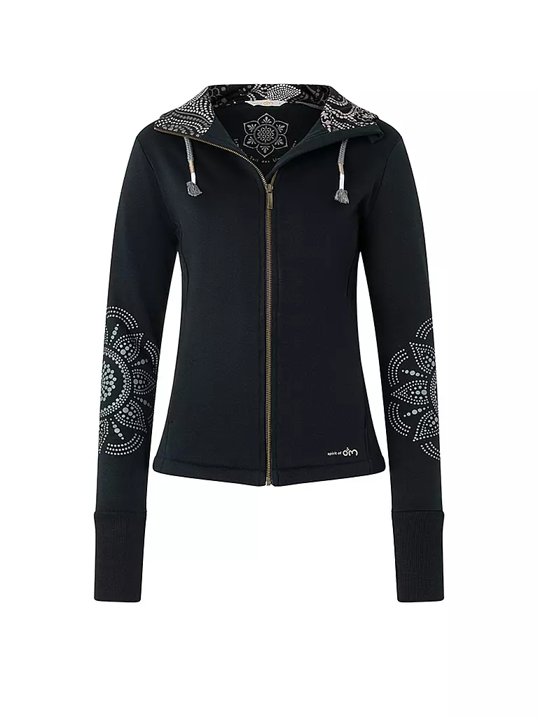 THE SPIRIT OF OM | Sweat-shirt de yoga Maui pour femmes | Noir