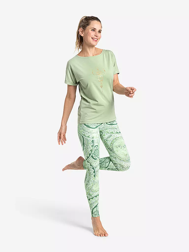THE SPIRIT OF OM | T-shirt de yoga pour femmes Eka Padma | 